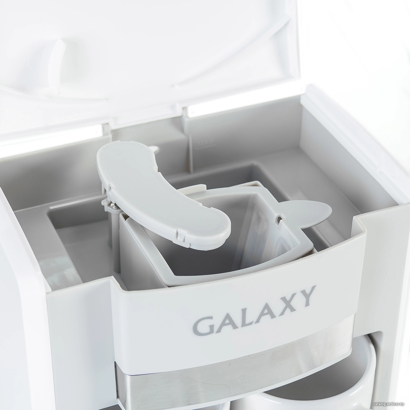 Кофеварка GALAXY GL0708 (White)