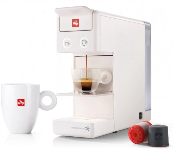 Капсульная кофеварка ILLY New Y3 E&C 60282 (белый)