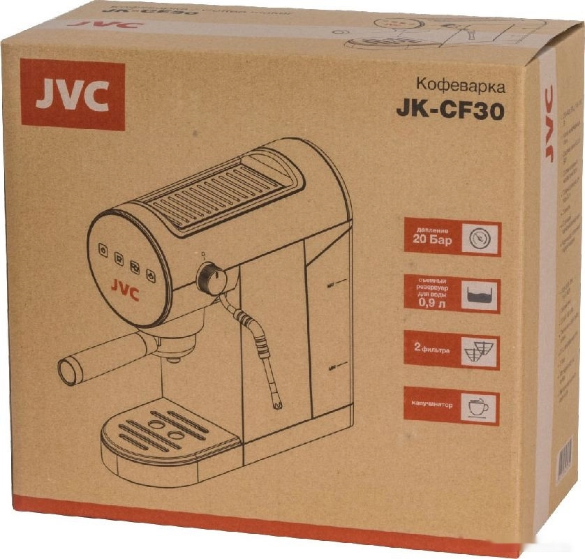 Рожковая кофеварка JVC JK-CF30