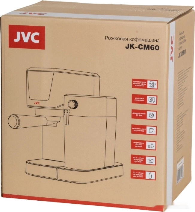 Рожковая кофеварка JVC JK-CM60