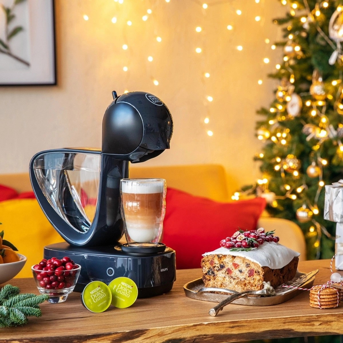 Капсульная кофеварка Krups Dolce Gusto Infinissima KP173B10