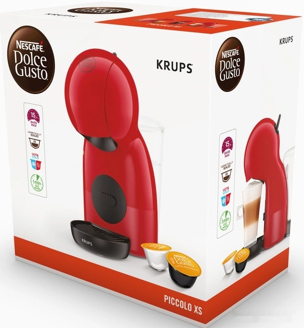 Капсульная кофеварка Krups Dolce Gusto Piccolo XS KP1A05