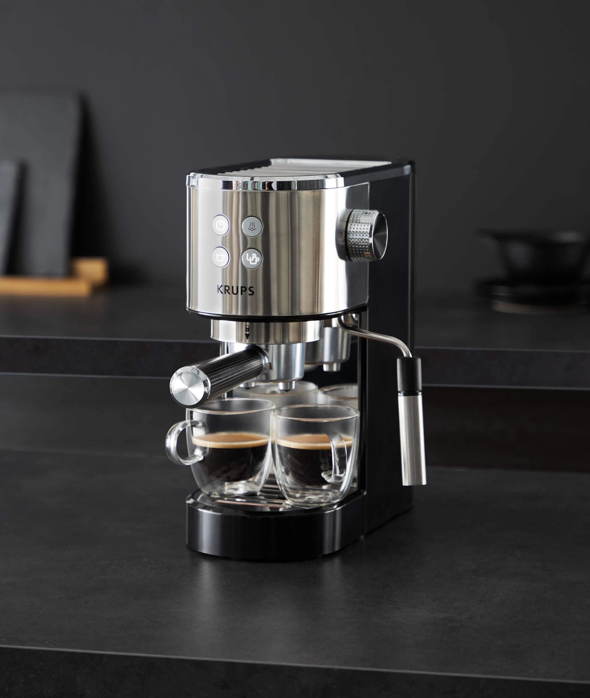 Рожковая помповая кофеварка Krups Virtuoso XP442C11