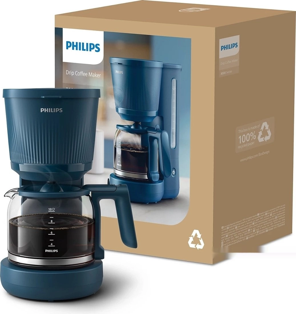 Капельная кофеварка Philips 3000 Series HD7411/70