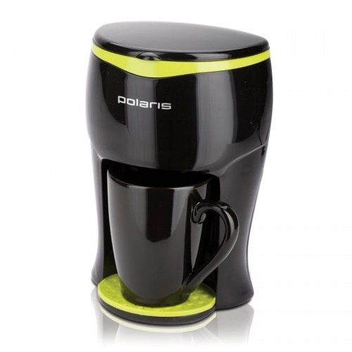 Кофеварка Polaris PCM 0109 black-green