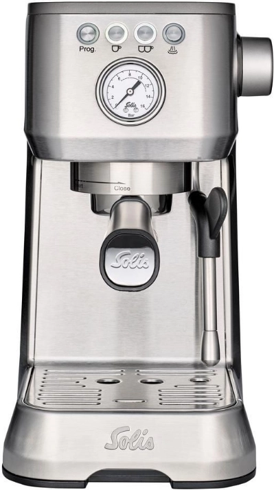 Рожковая помповая кофеварка Solis Barista Perfetta Plus (Silver)