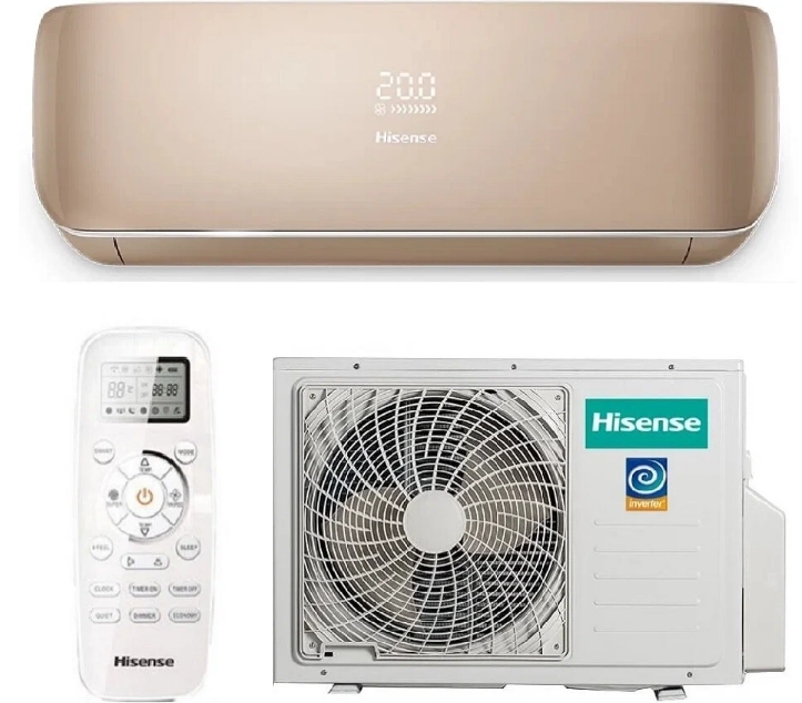 Кондиционер Hisense Premium Champagne Super DC Inverter AS-13UW4SVETG157(C)