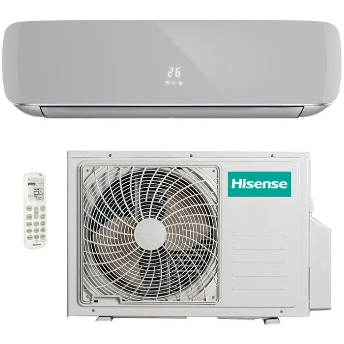 Кондиционер Hisense Silver Crystal Super DC Inverter R32 AS-10UW4RVETG01 (S)