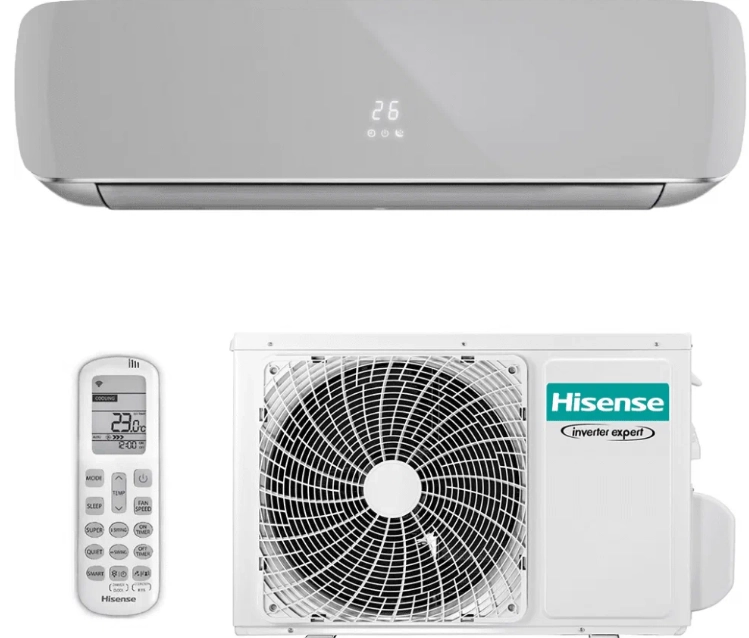 Кондиционер Hisense Silver Crystal Super DC Inverter R32 AS-13UW4RVETG01 (S)