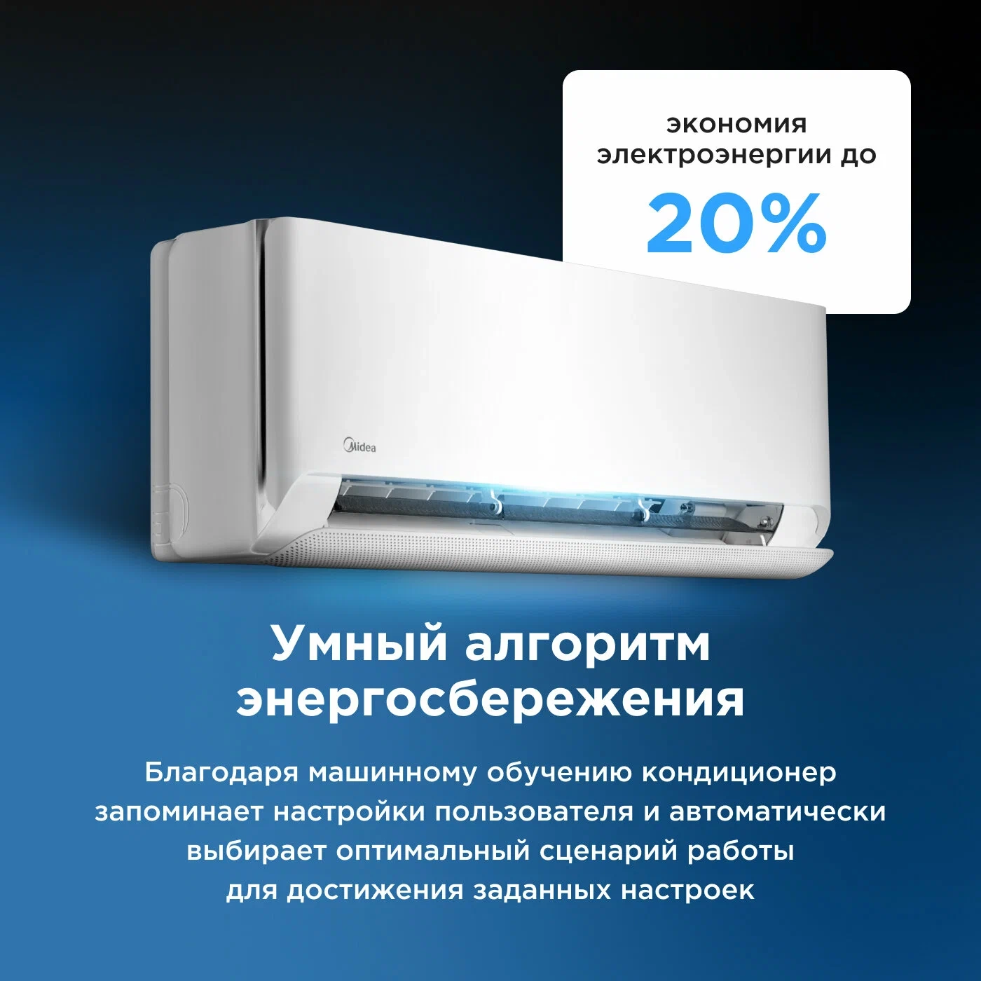 Кондиционер Midea Breezeless E MSFE-09N8D6-I/MSFE-09N8D6-O