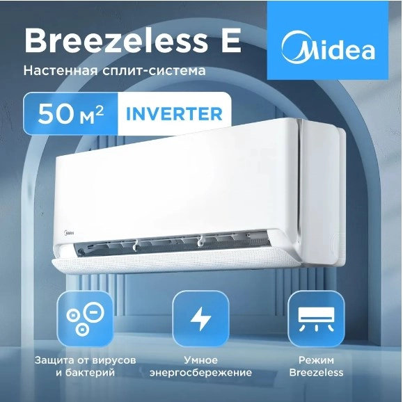 Кондиционер Midea Breezeless E MSFE-18N8D6-I/MSFE-18N8D6-O