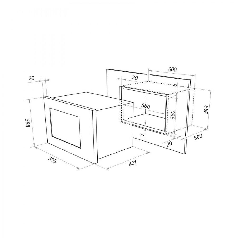 Микроволновая печь AKPO MEA 925 08 SEA01 BL