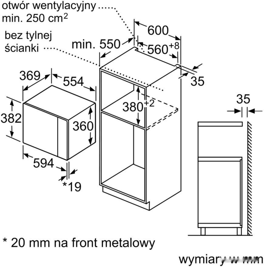 Микроволновая печь Bosch BFL553MS0