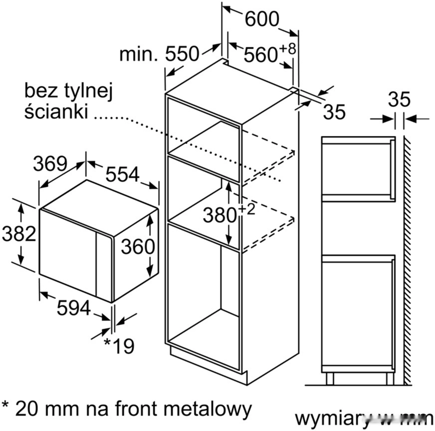 Микроволновая печь Bosch BFL553MS0