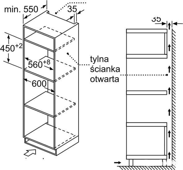 Микроволновая печь Bosch CMA585GS0
