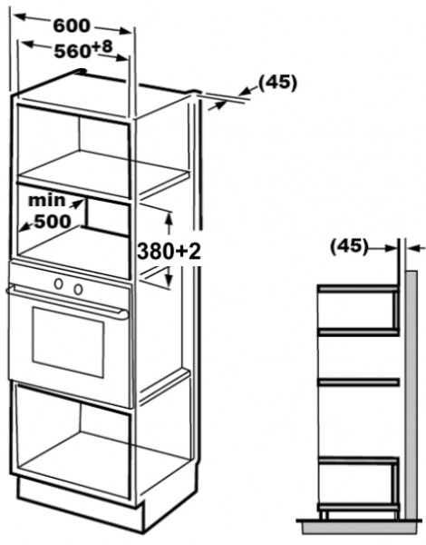 Микроволновая печь Kuppersberg HMW 645 W