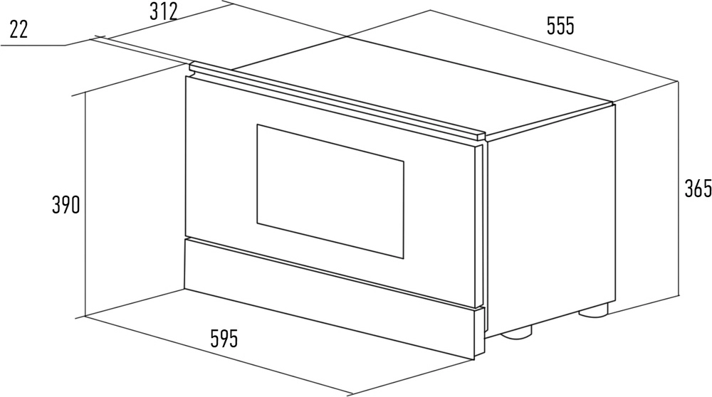 Микроволновая печь Kuppersberg RMW 393 B