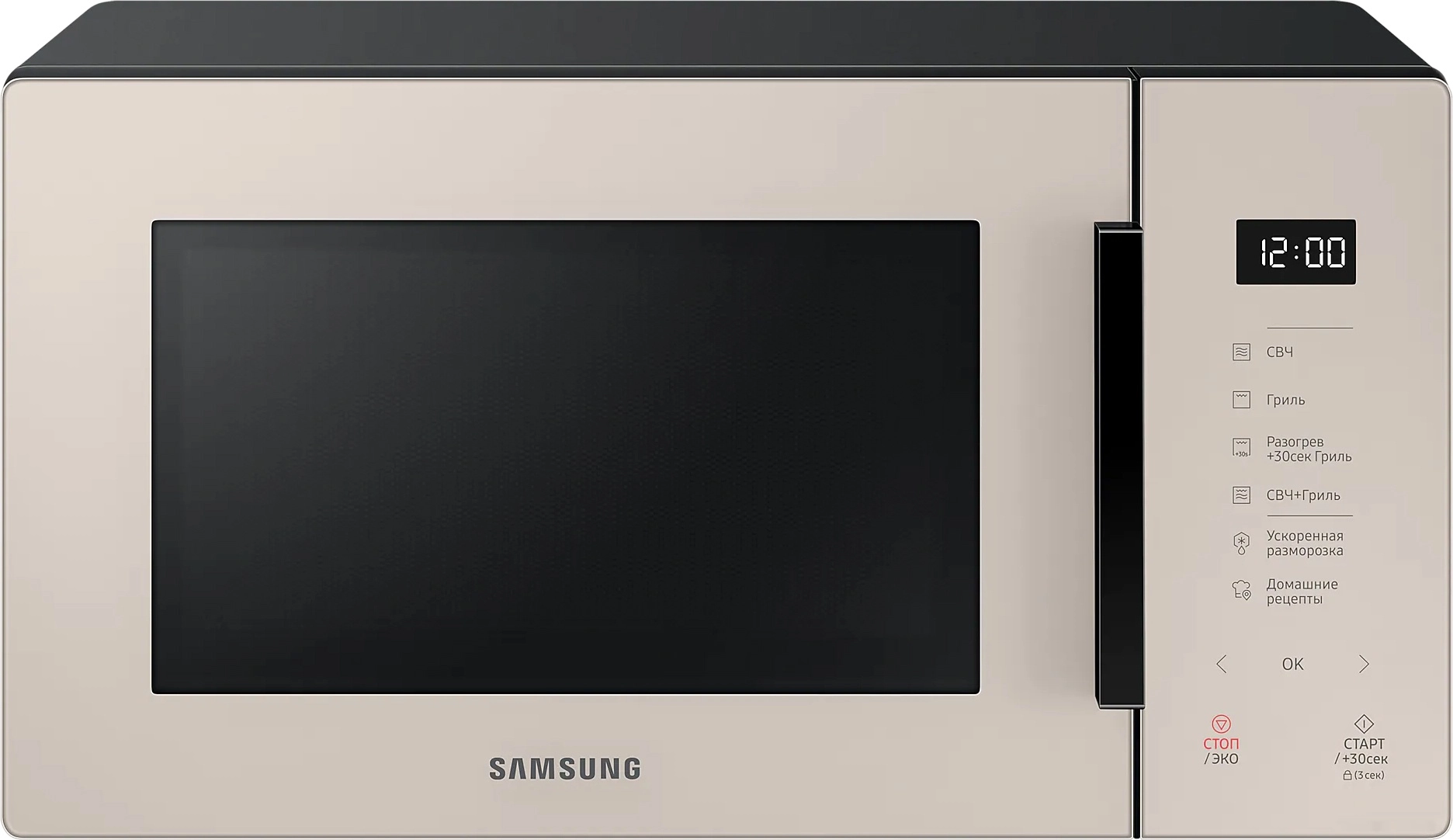 Микроволновая печь Samsung MG23T5018CF/BW