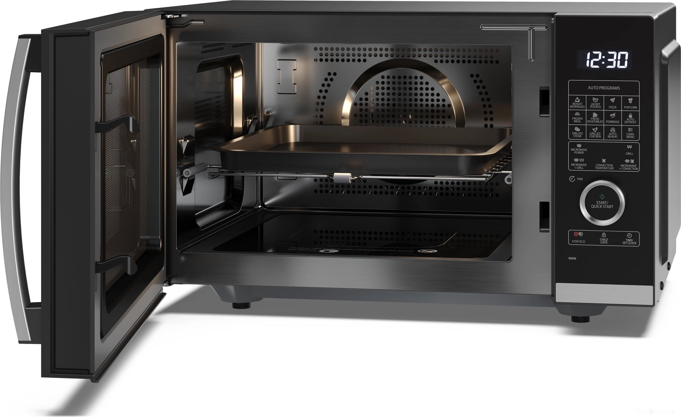 Микроволновая печь Sharp YC-QC254AE-B