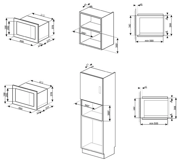 Микроволновая печь Smeg FMI325X