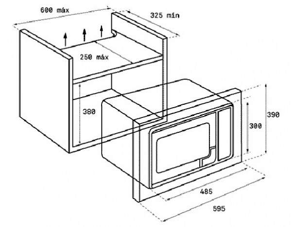 Микроволновая печь Teka MB 620 BI WHITE