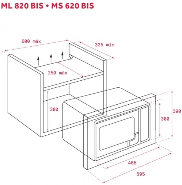 Микроволновая печь Teka ML 820 BIS