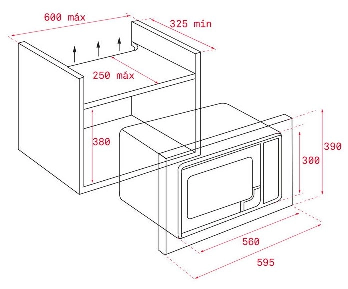 Микроволновая печь Teka ML 8200 BIS NIGHT RIVER BL