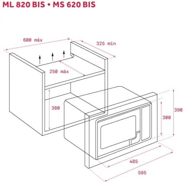 Микроволновая печь Teka MS 620 BIS