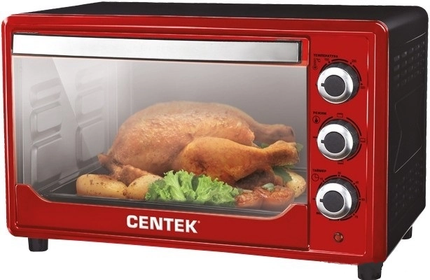 Мини-печь CENTEK CT-1530-36 (красный)