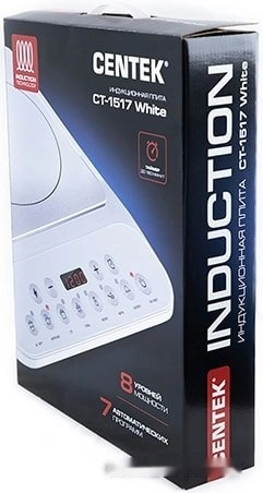 Настольная плита CENTEK CT-1517 (белый)