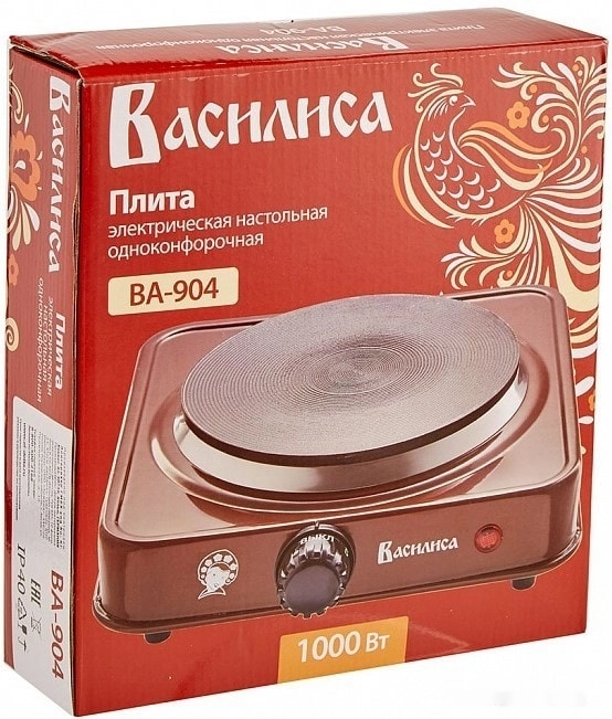 Настольная плита Василиса ВА-904 (коричневый)