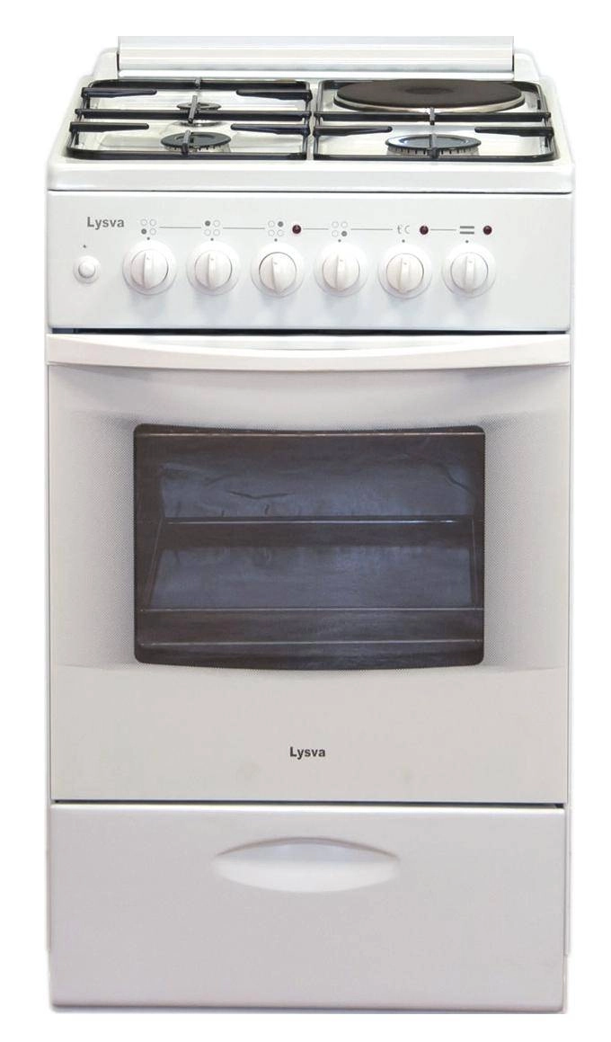 Плита Лысьва ЭГ 1/3г01 МС-2у с крышкой (White)