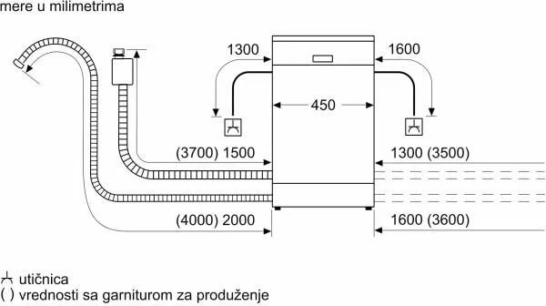 Встраиваемая посудомоечная машина Bosch Seria 6 SPV6ZMX17E