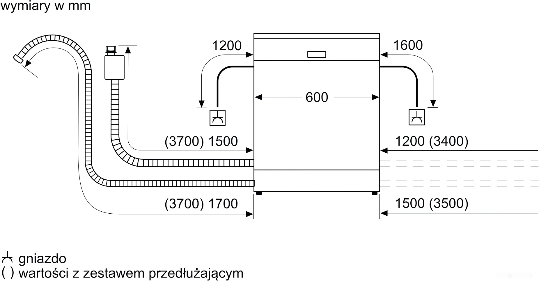 Отдельностоящая посудомоечная машина Bosch Serie 4 SMS4HVI33E