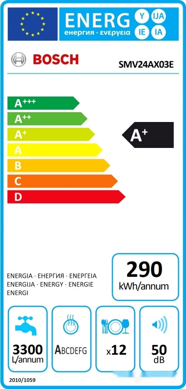 Посудомоечная машина Bosch SMV24AX03E