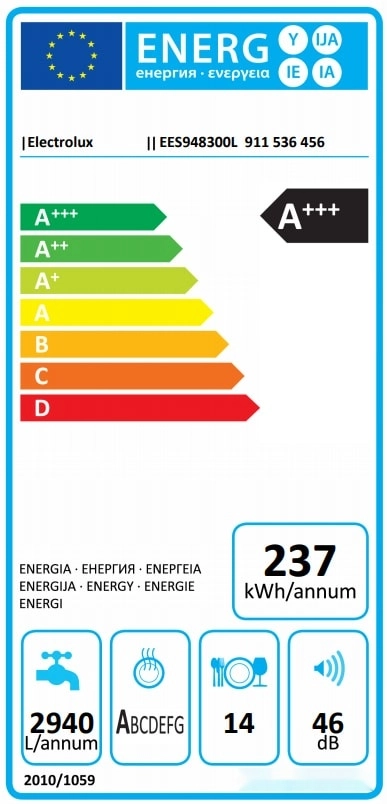 Посудомоечная машина Electrolux ESS948300L