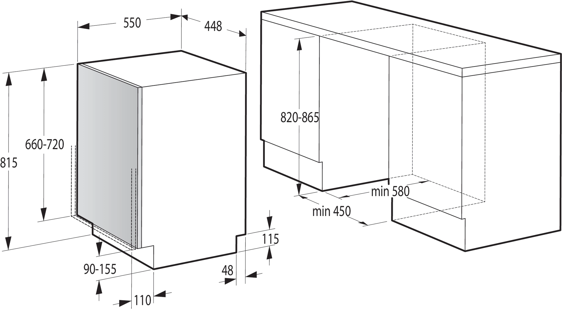 Посудомоечная машина Gorenje GV520E10S