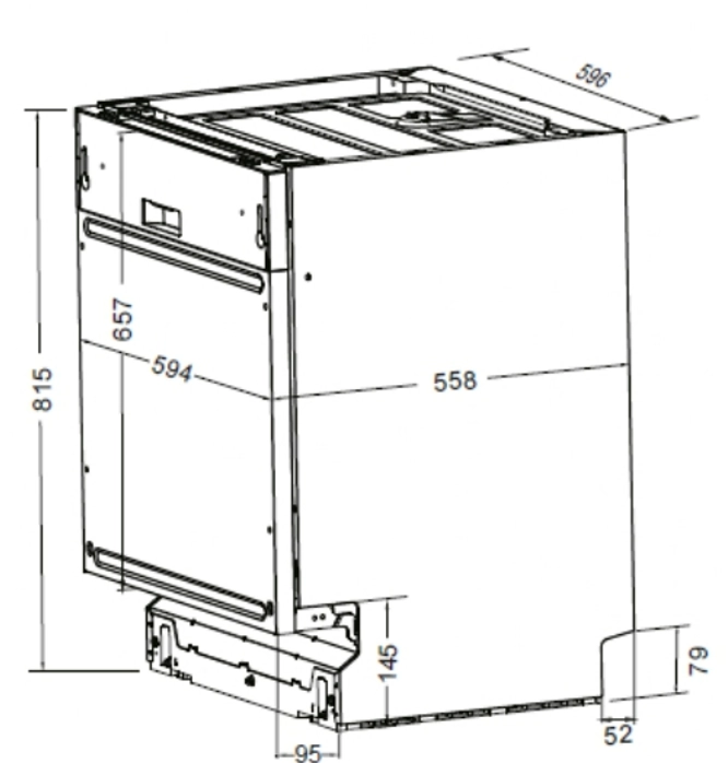 Посудомоечная машина Kuppersberg GS 6057