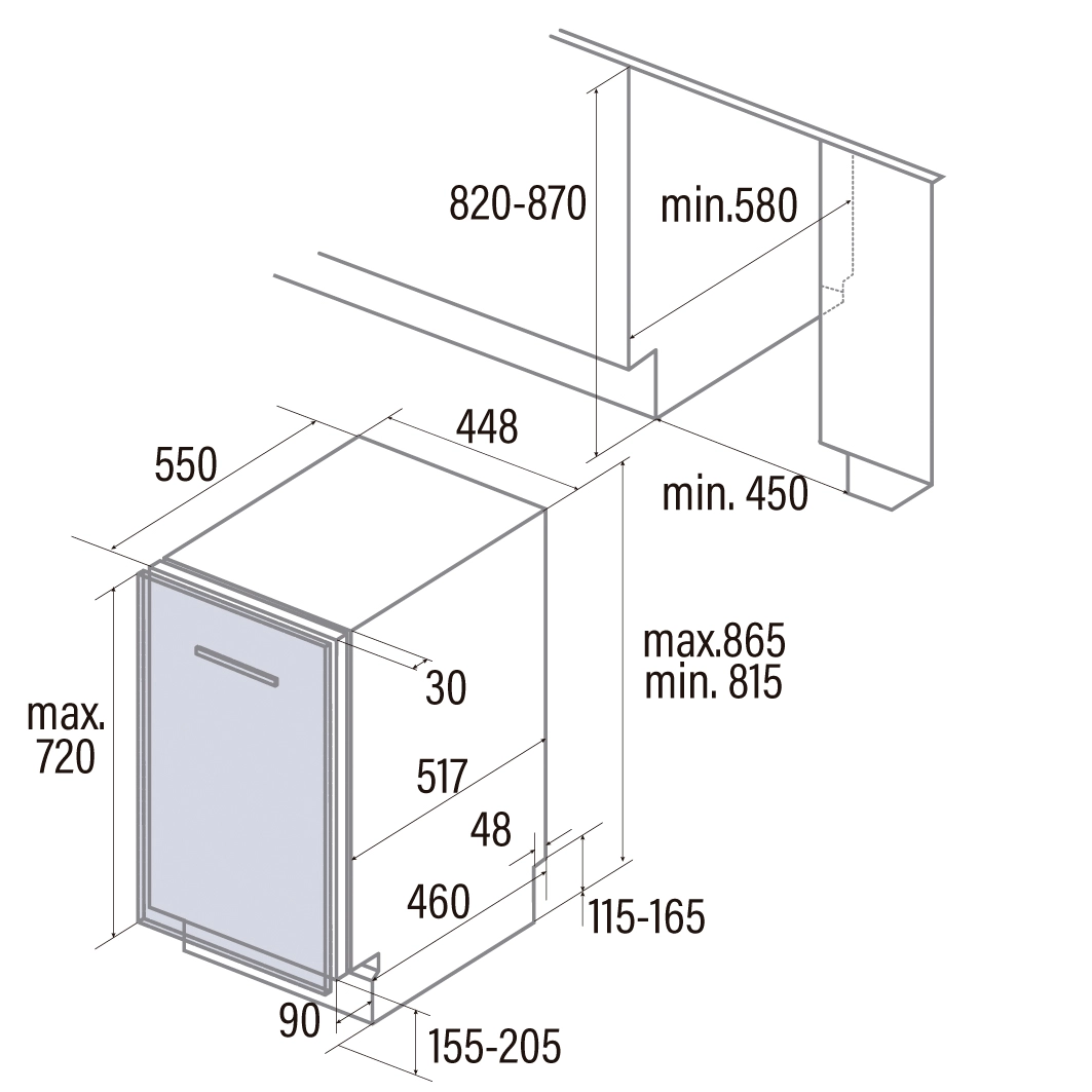 Посудомоечная машина Schtoff SVA 45106 A