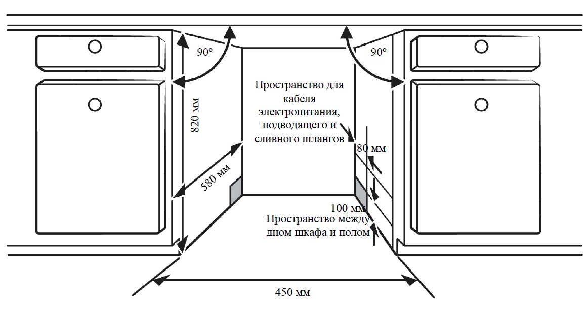 Встраиваемая посудомоечная машина Weissgauff BDW 4536 D Info Led