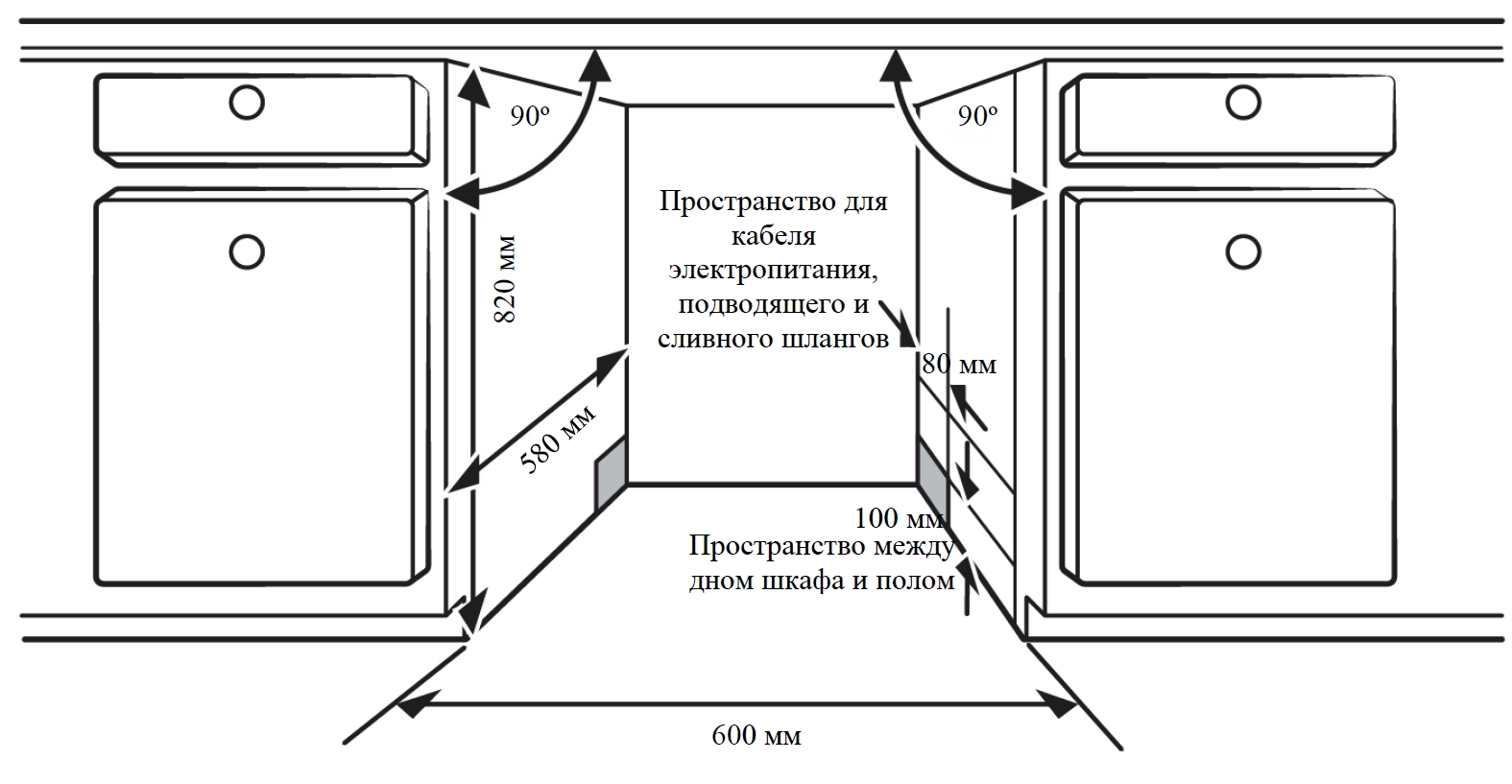 Встраиваемая посудомоечная машина Weissgauff BDW 6038 D