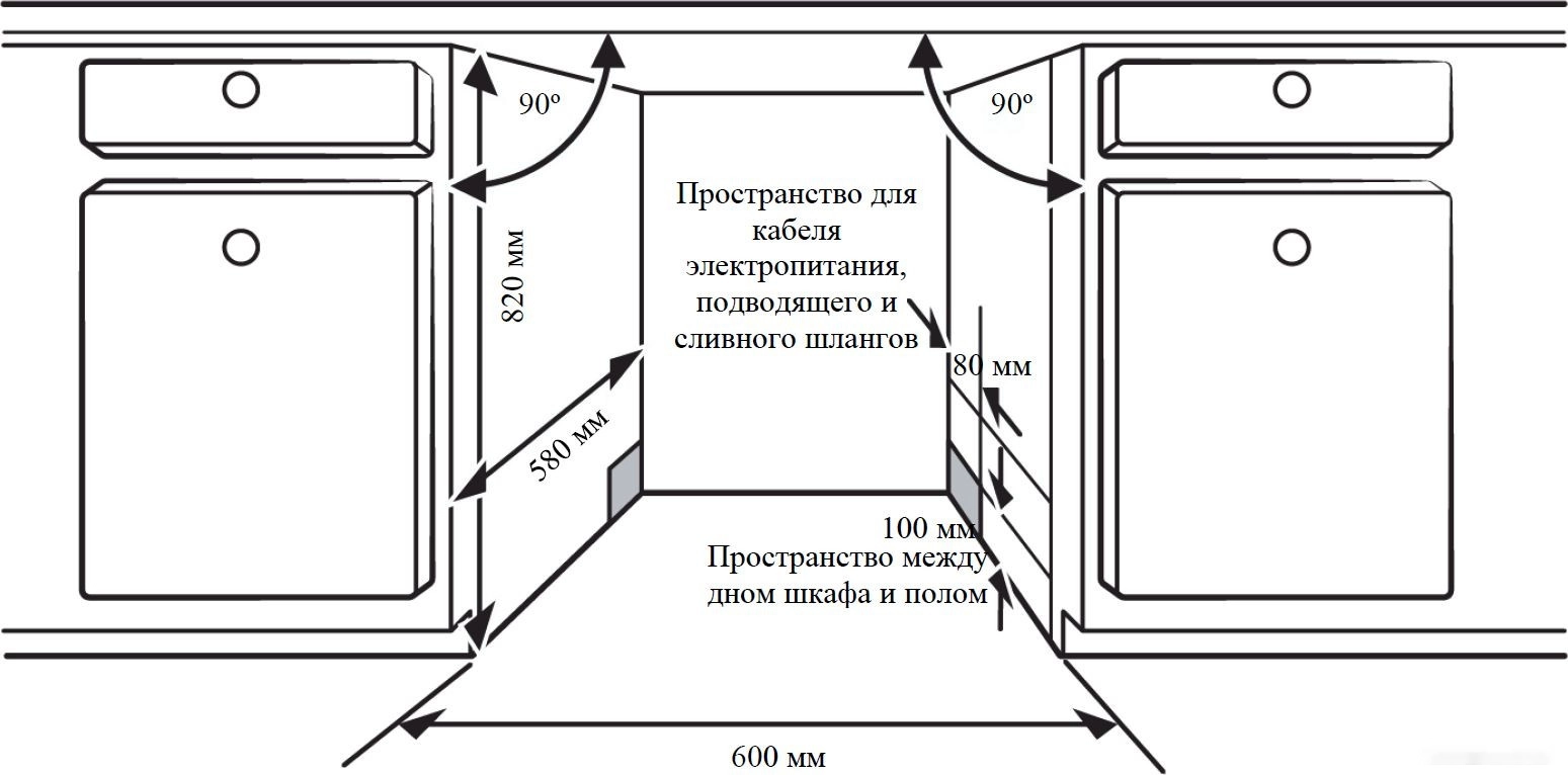 Встраиваемая посудомоечная машина Weissgauff BDW 6038 D