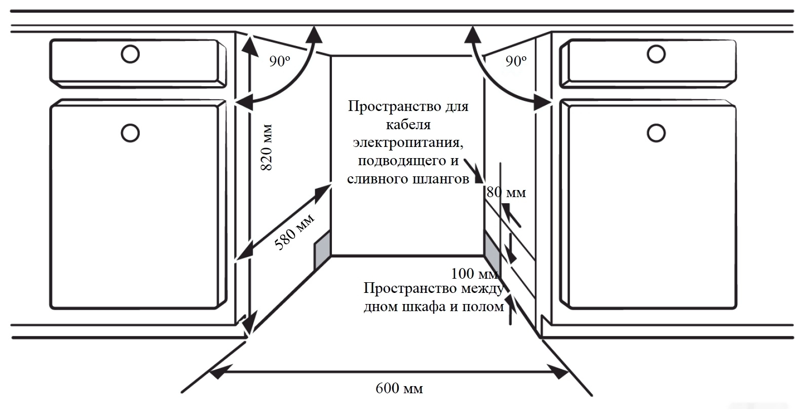 Встраиваемая посудомоечная машина Weissgauff BDW 6136 D Info Led