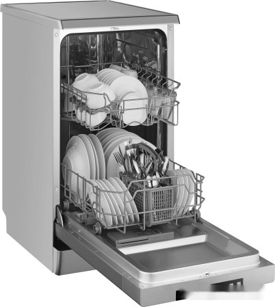 Отдельностоящая посудомоечная машина Weissgauff DW 4515 inox (модификация 2024 года)