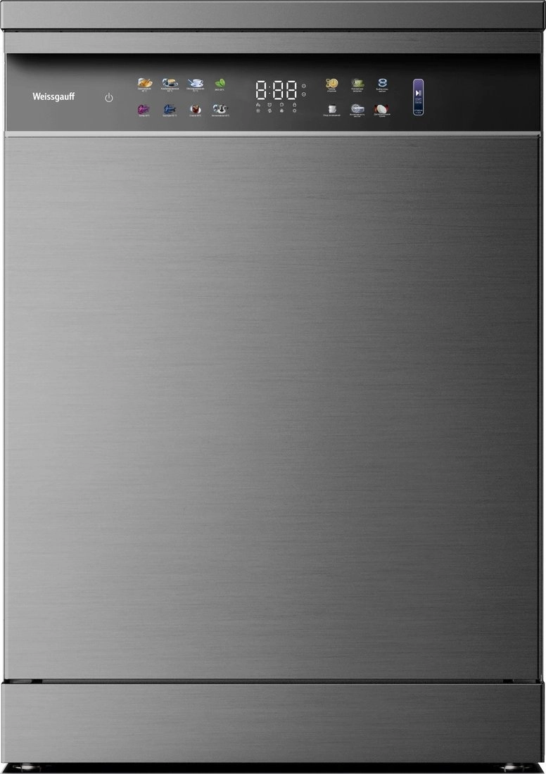 Посудомоечная машина Weissgauff DW 6039 Touch Dual Wash Inox