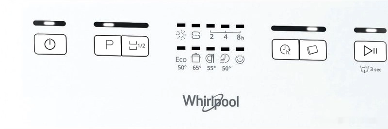 Отдельностоящая посудомоечная машина Whirlpool WSFE 2B19 EU