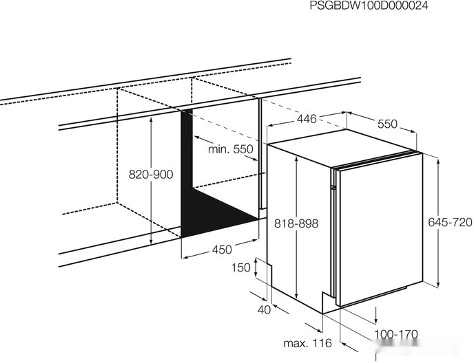 Посудомоечная машина Zanussi ZDV91204FA