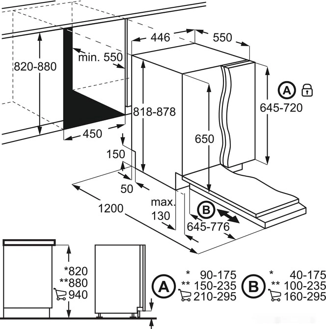 Посудомоечная машина Zanussi ZSLN2321