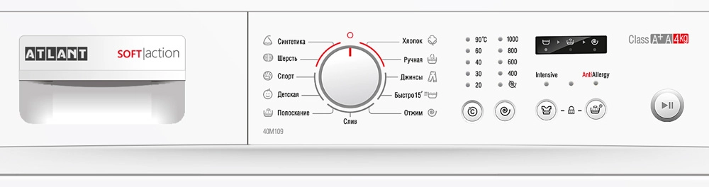 Стиральная машина ATLANT 40М109-00