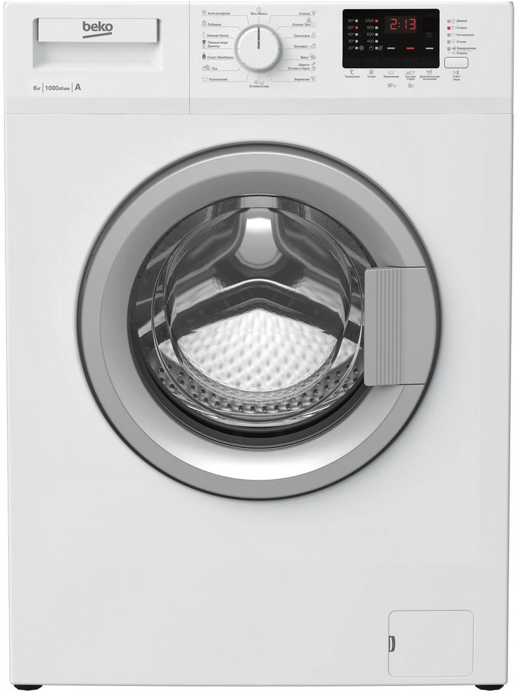 Стиральная машина Beko RGE 685P2 BSW